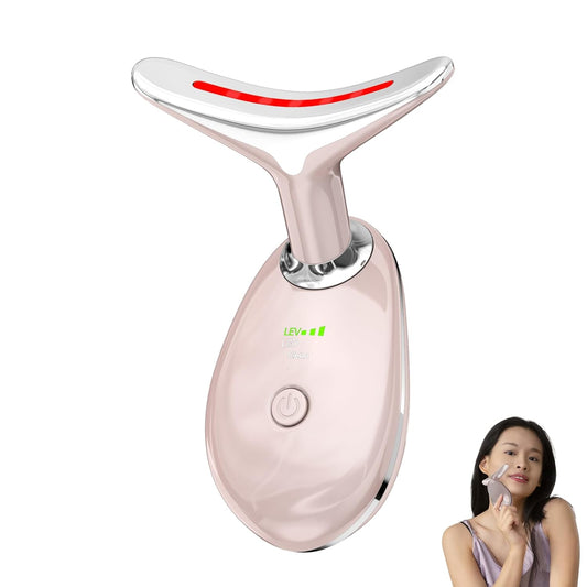 Red Light Therapy for Face,  LED Face Massager, RED Light Device, At-Home Face Tool for Skin Care